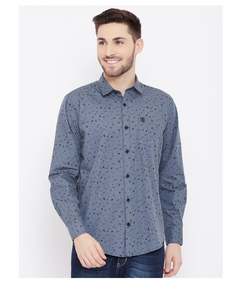     			Duke 100 Percent Cotton Grey Shirt