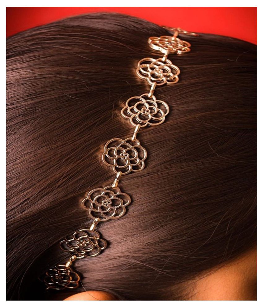Buy Gold Hair Accessories for Women by Silvermerc Designs Online  Ajiocom