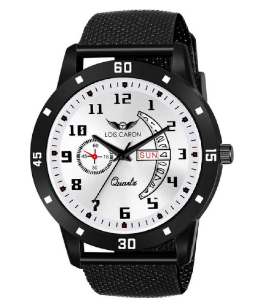     			Lois Caron LCS-8186 Silicon Analog Men's Watch