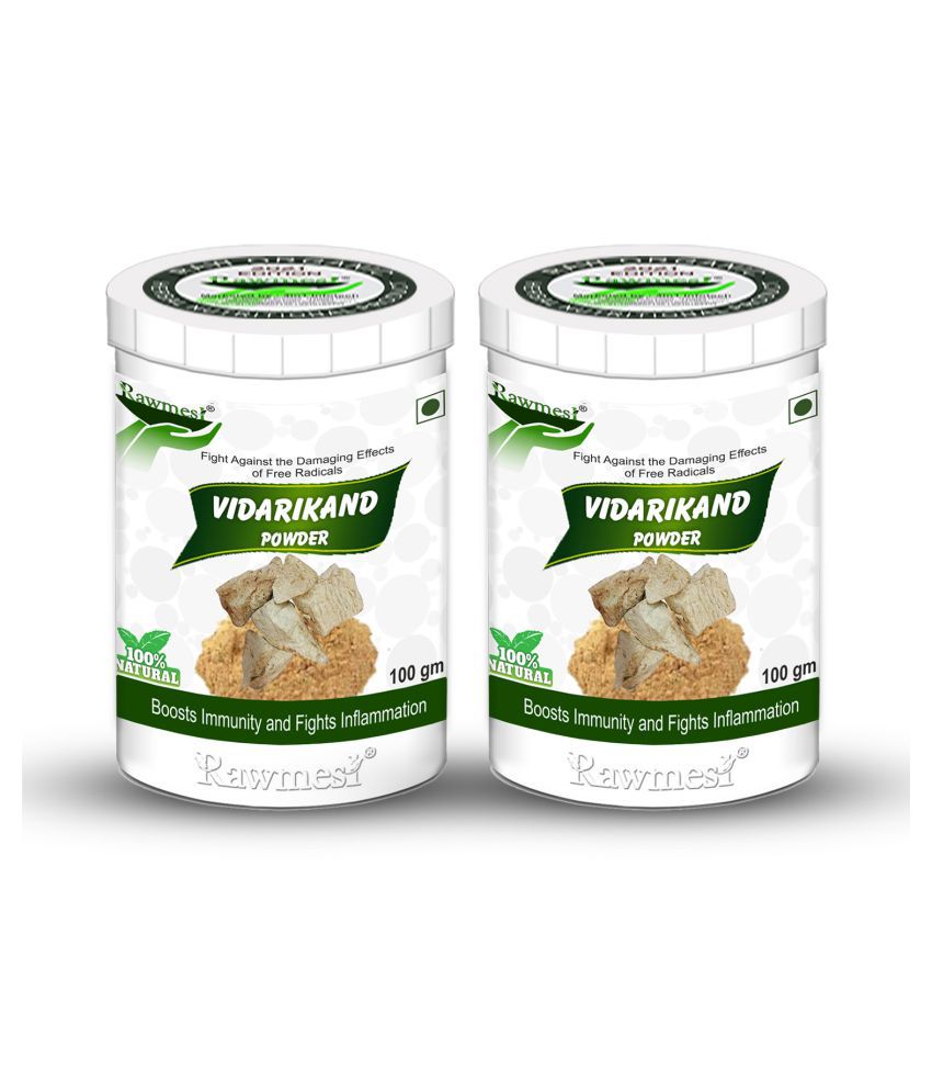 rawmest Vidarikand 200 gm Multivitamins Powder Pack of 2