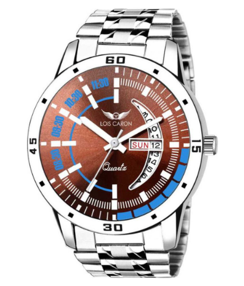    			Lois Caron LCS-8101 Stainless Steel Analog Men's Watch