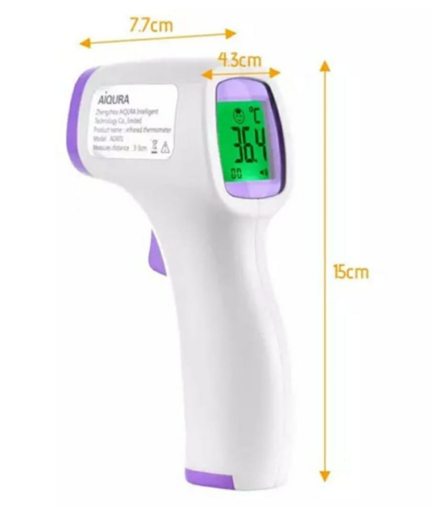 HW Infrared Thermometer Contactless Temperature Gun FO2 Flexible Buy