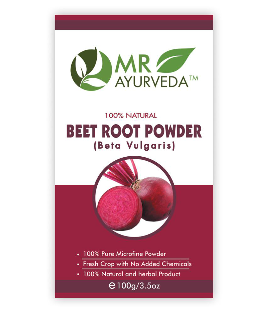     			MR Ayurveda 100% Herbal BeetRoot Powder Face Pack Masks 100 gm