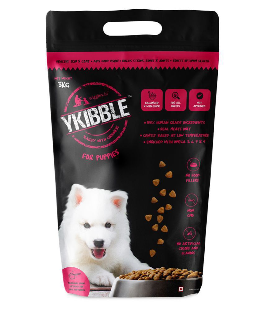     			YKibble Oven Baked Dry Food Puppy 3 kg