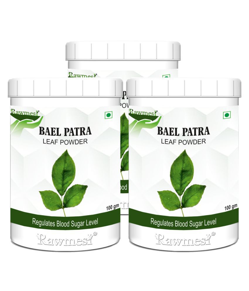     			rawmest Bael Patra Leaf Powder 300 gm Pack of 3