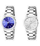 David Miller Stainless Steel Round Womens Watch