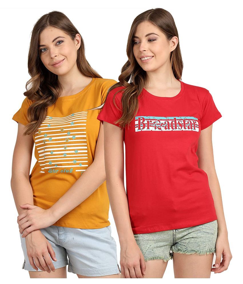 multi color t shirts