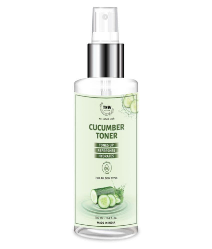 TNW - The Natural Wash Cucumber Toner Tightens Pores and Removes Makeup Skin Freshener 100 mL