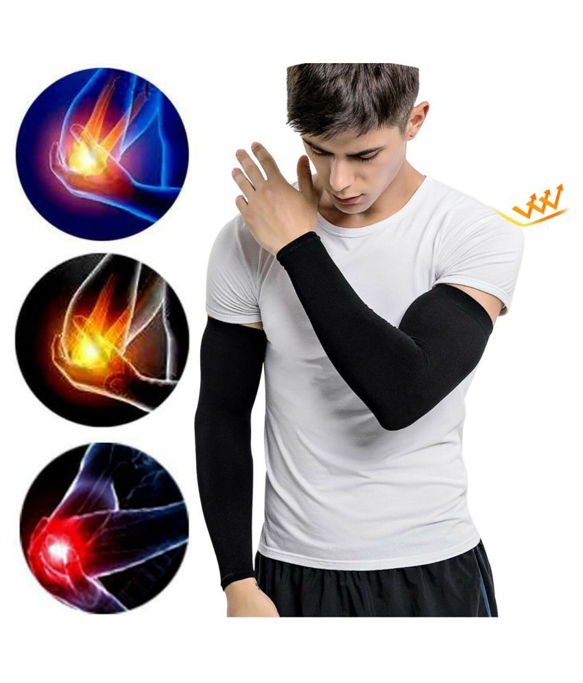     			JUST RIDER Arm Sleeve for Gym, Running, Cricket, Tennis, Basketball, Badminton & More
