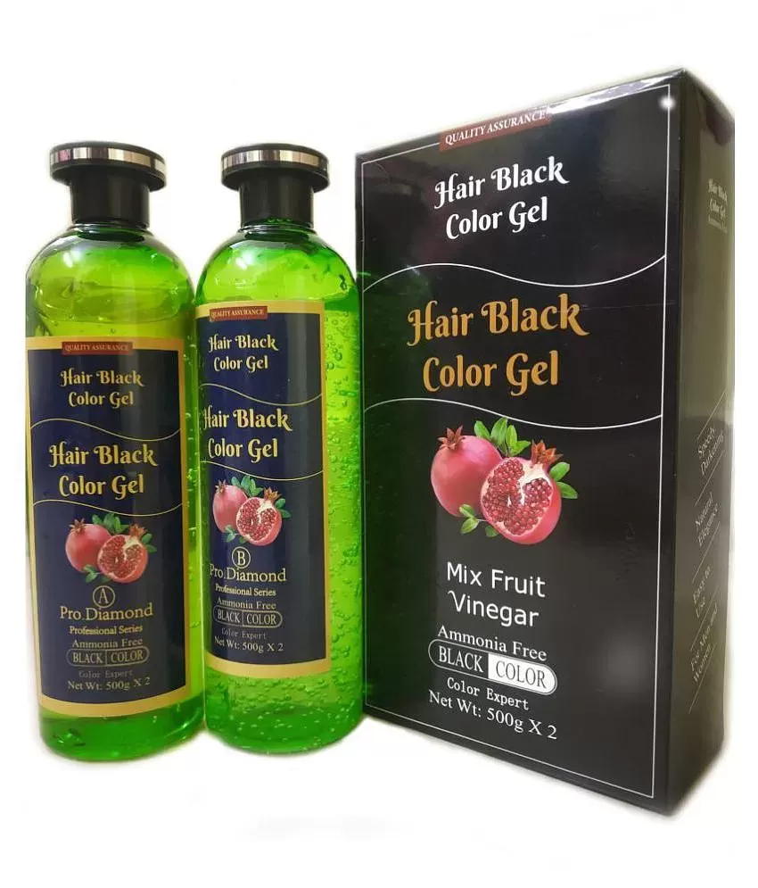 Source Best Selling Beaute Blanc Ammonia Free Natural Fruit Extracts  Vinegar Black Hair Dye Gel Color 500ml2 on malibabacom