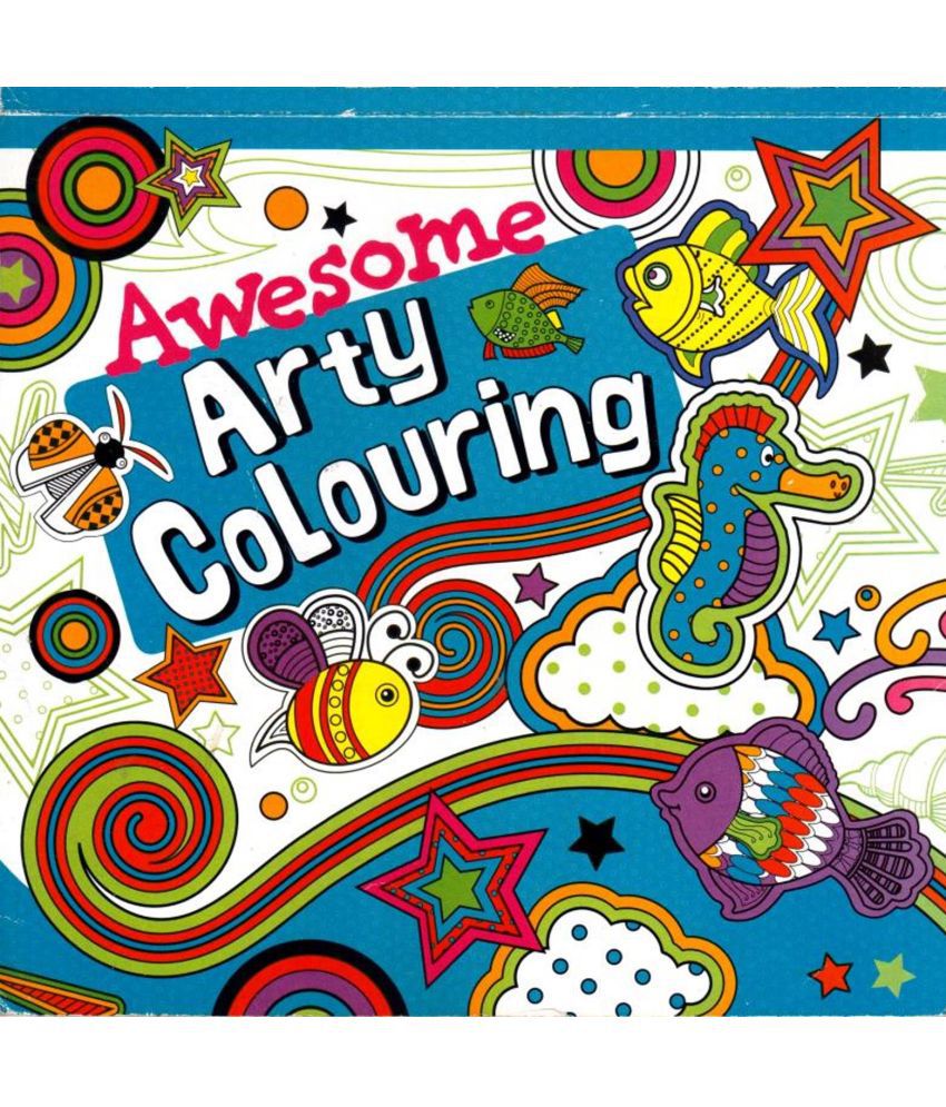     			AWESOME ARTY COLOURING