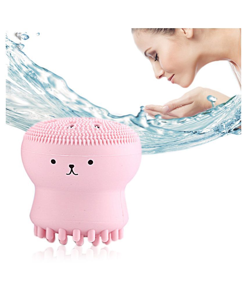     			Gatih Silicone Facial Cleansing Brush Face Exfoliator No Handle Face Cleansing Brush