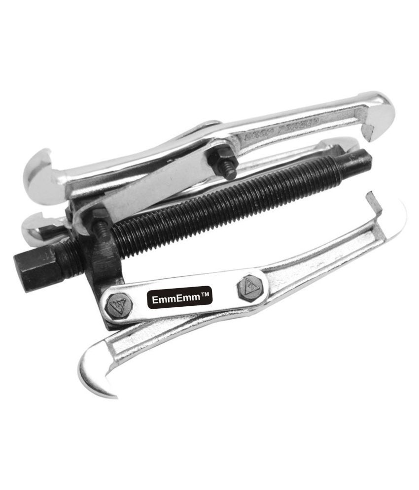     			EmmEmm Bearing Puller /Gear Puller 3 Legs - 6 Inches Drop Forged Chrome Plated