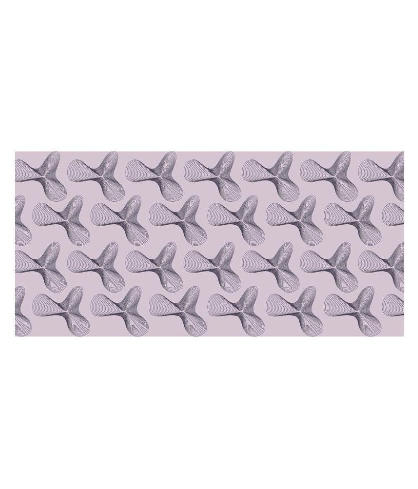     			WallDesign Boomerang Texture - 8 cm W x 488 cm L Abstract Sticker ( 488 x 8 cms )