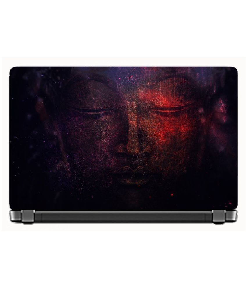     			Laptop Skin Lord buddha dark face Premium Matte vinyl HD printed Easy to Install Laptop Skin/Sticker/Decal/Vinyl/Cover for all size laptops upto 15.6