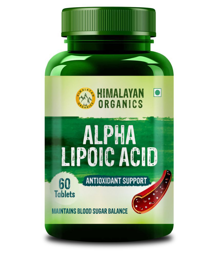     			Himalayan Organics Alpha Lipoic Acid 300mg | 60 no.s Multivitamins Tablets