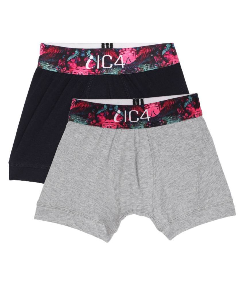     			IC4 Boy's Fashion Trunk Combo Pack of 2