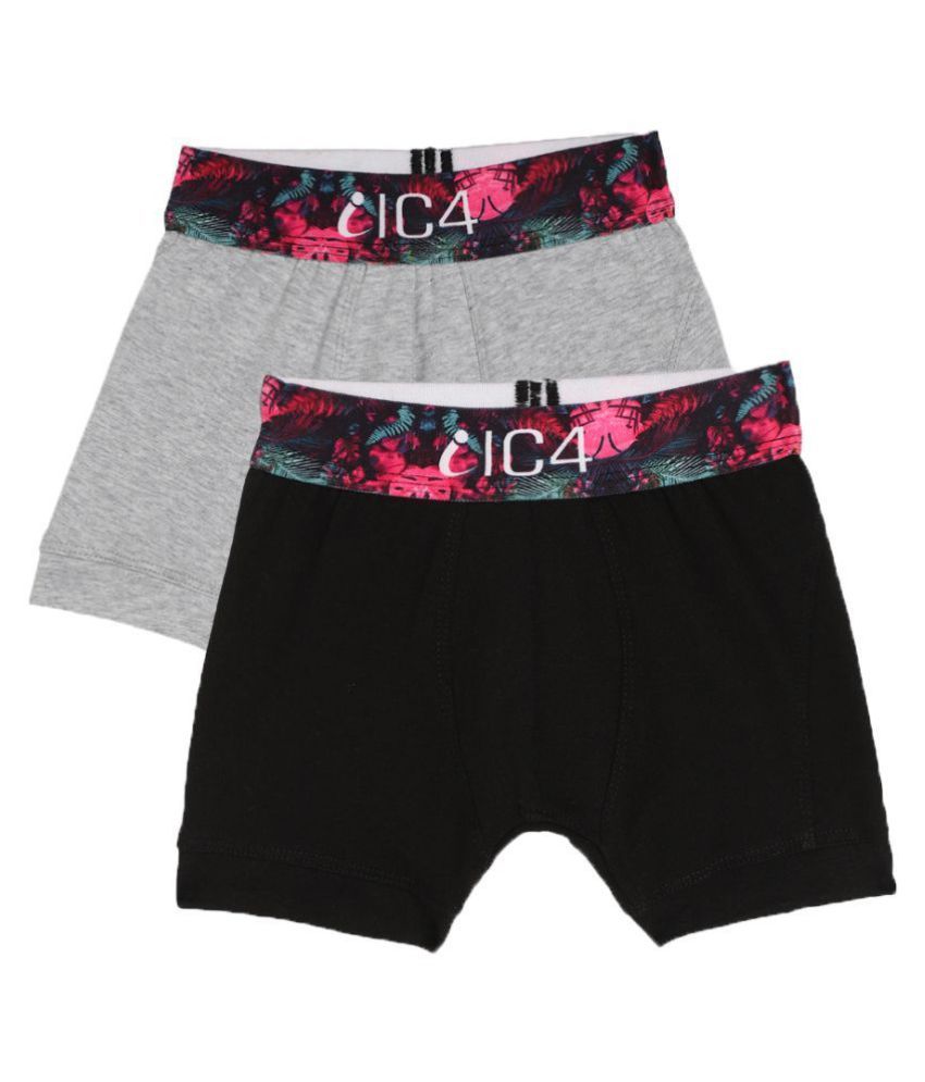     			IC4 Boy's Fashion Trunk Combo Pack of 2