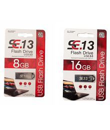 SE.13 8GB & 16GB FLASH PENDRIVE USB 3.0 (COMBO PACK)