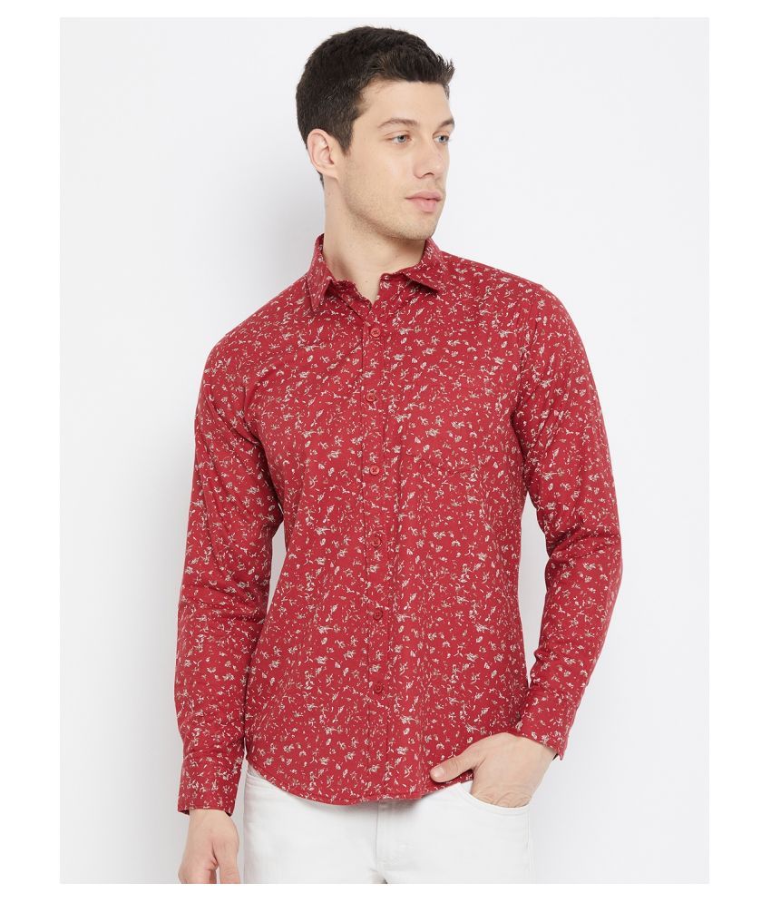     			Duke 100 Percent Cotton Red Shirt