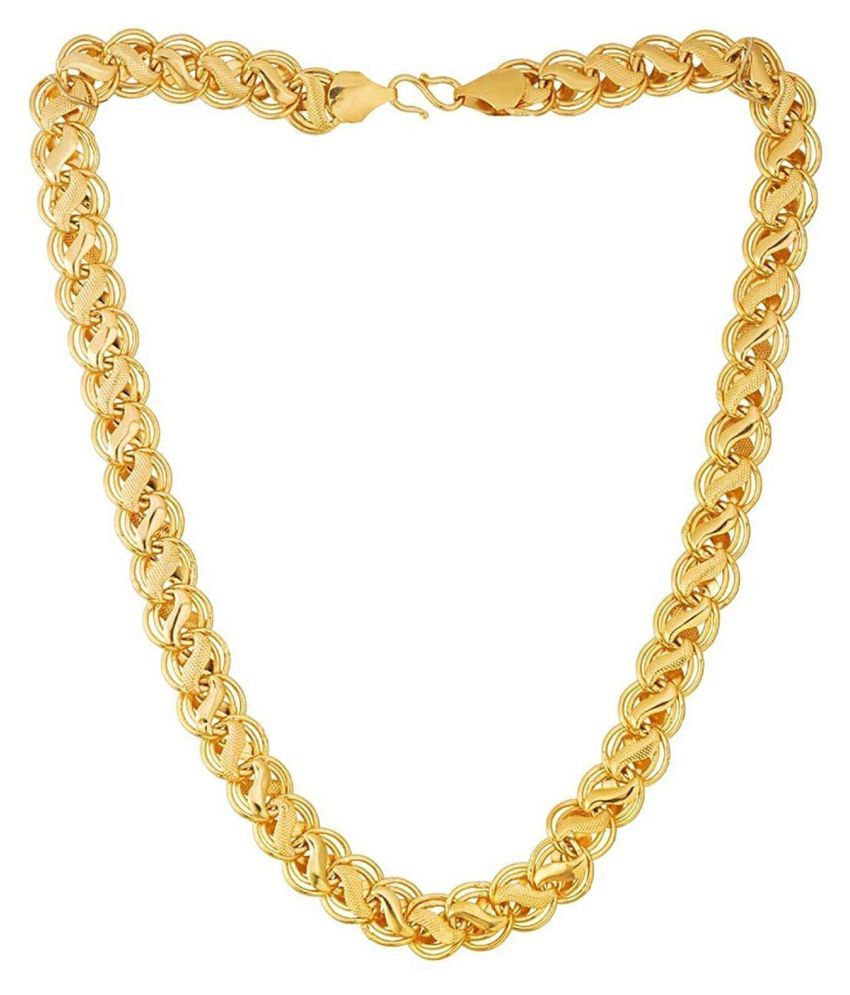     			SHANKH-KRIVA - Gold Plated Chain ( Pack of 1 )