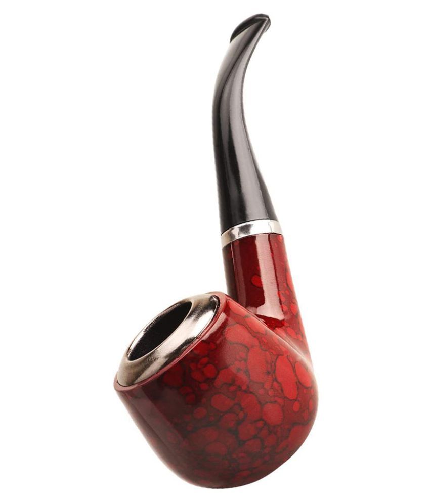 Vintage Durable Wood Curved Tobacco Cigar Cigarette Pipes Smoking Pipe