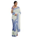 Shaily Retails white Organza Saree - Single