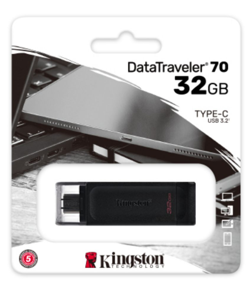 Kingston DataTraveler® 70 Type-C 32GB USB 3.2 - Buy Kingston ...