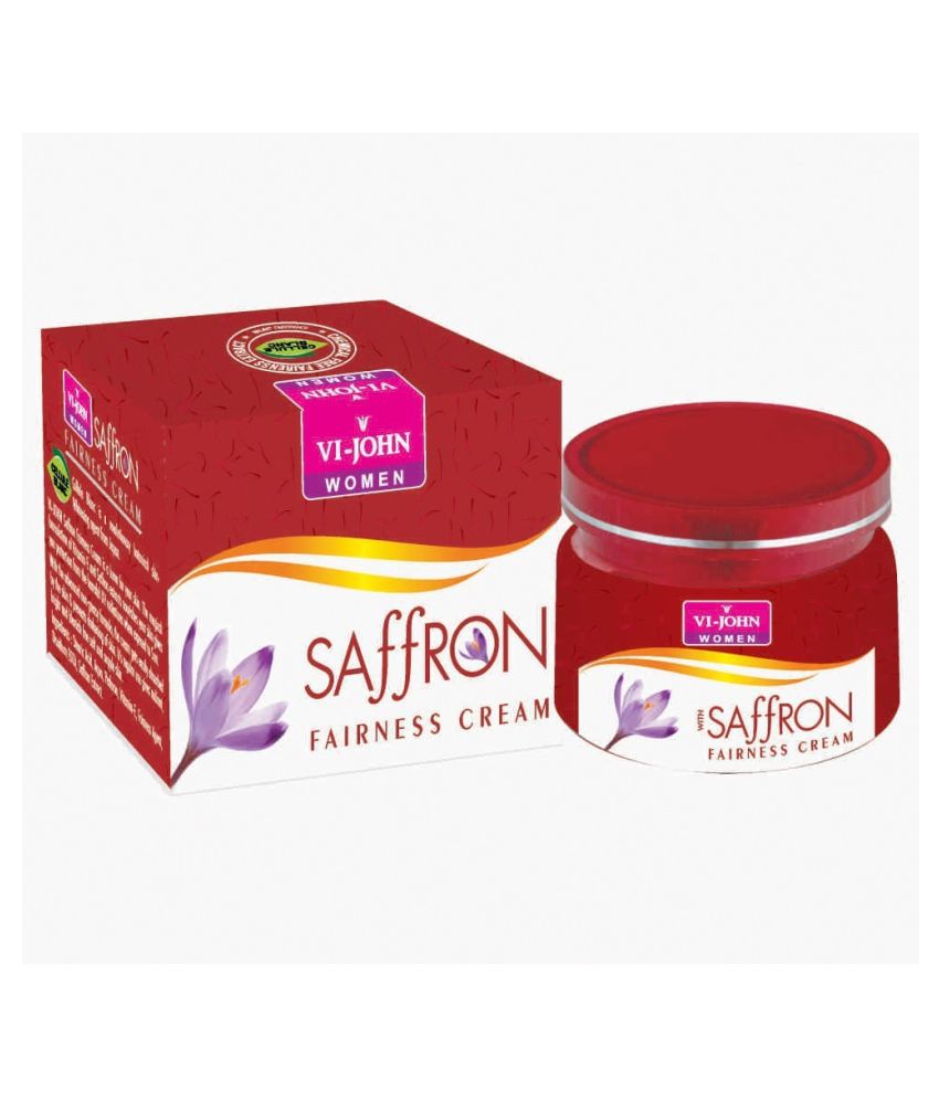     			VI-JOHNÂ Saffron Advance Skin Fairness Cream Enriched With Vitamin E for Women 50g Pack of 5