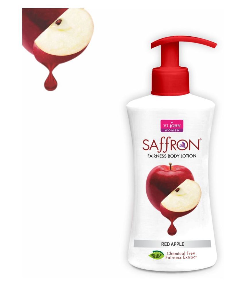     			VIJOHN Saffron Apple Fairness Chemical Free Body Lotion 250ml Each  Pack of 2