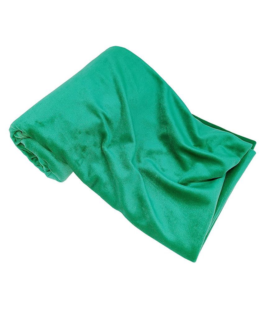     			PRANSUNITA Super Soft Velvet Finish Polar Fleece Felt Fabric, Size 39 x 32 inch used in Home Decor, Cushions & DIY Soft Toys making, Dresses, Art & Craft, Jackets, Booties  etc Color –Sea Green