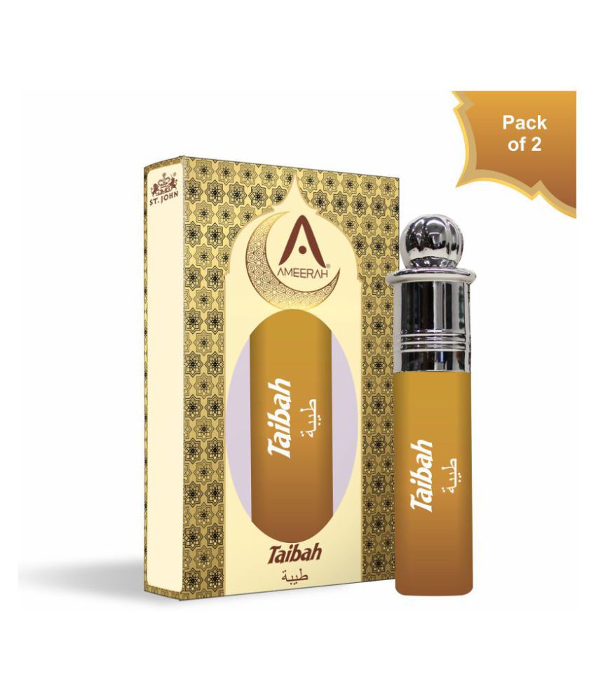     			ST.JOHN Taibah Roll on Attar Free from Alcohol 8ml  Pack of 2