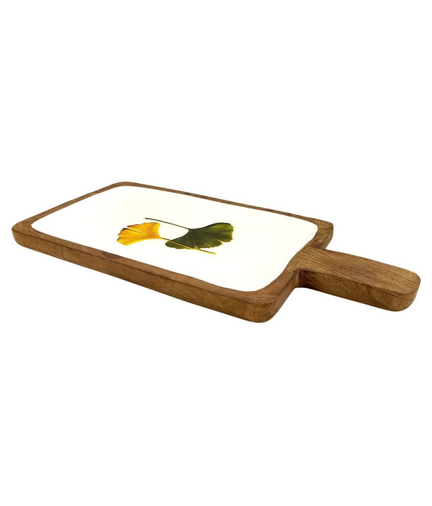 Enamel Pizza Platter | Rectangular Shape Platter | Serving Platter | Table Decorative | Pizza Décor | Kitchenware | 17 x 8 x 1 inches |enamel