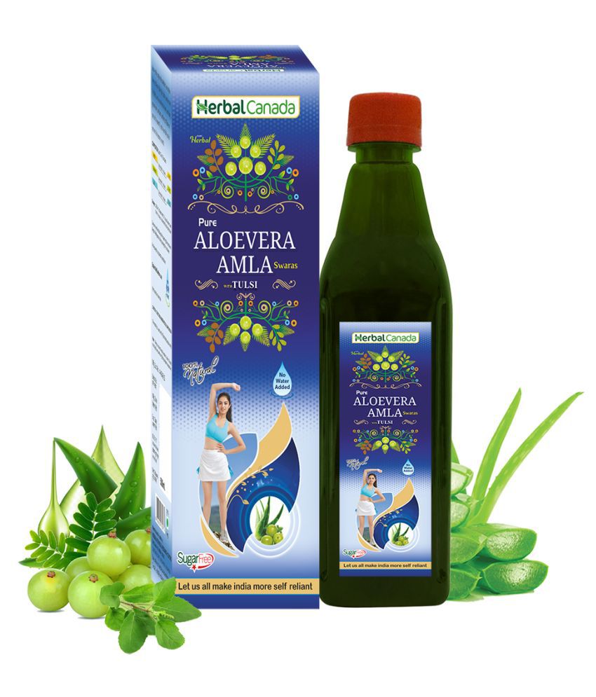     			Herbal Canada Aloevera juice Liquid 500 ml Pack Of 1