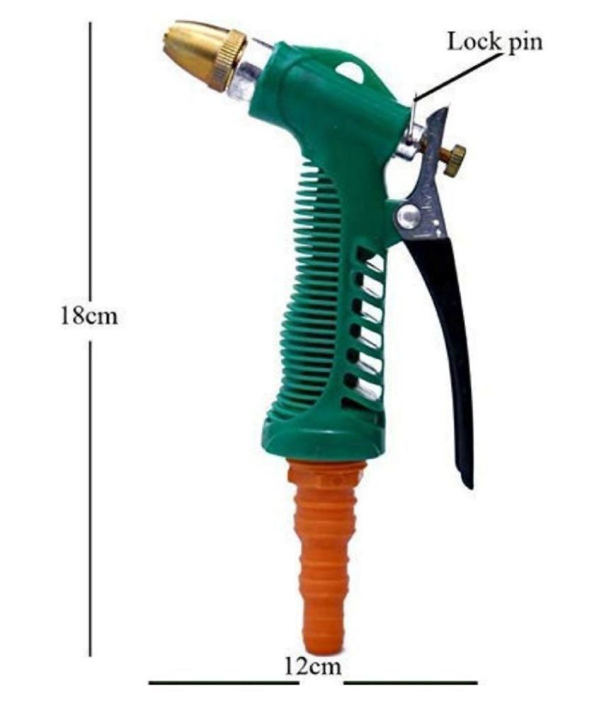 Water Spray Gun - Plastic Trigger High Pressure Water Spray Gun for Car/Bike/Gardening