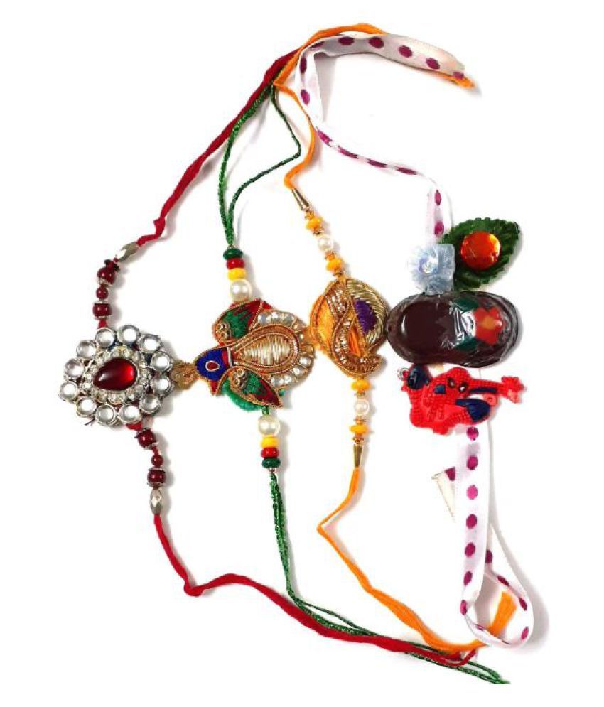 unique-indian-crafts-kids-rakhi-multicolour-buy-unique-indian-crafts