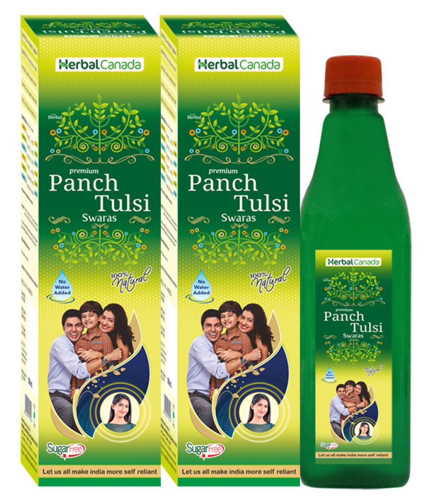     			Herbal Canada Panch Tulsi Liquid 500 ml Pack Of 2