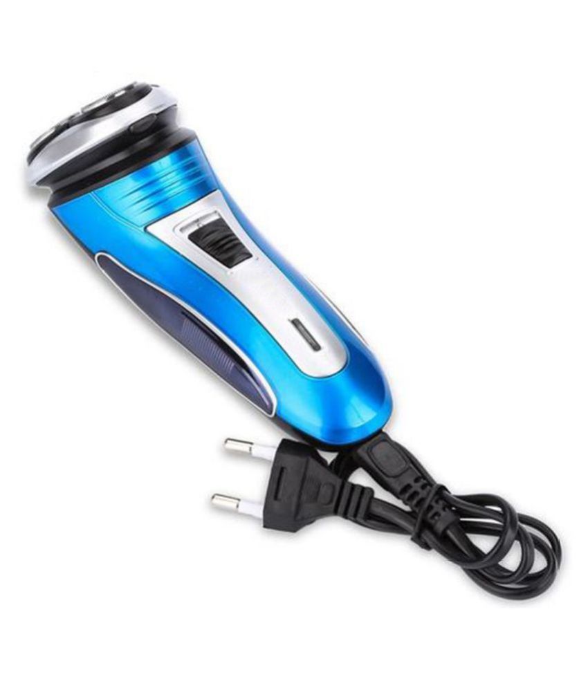     			Rechargeable corded and cordless shaver with pop up trimmer for men Multicolor S Multi Casual Combo