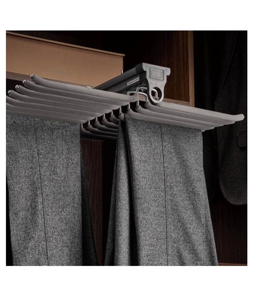 Wardrobe Pullout Hanger Trouser / Saree Double Buy Wardrobe