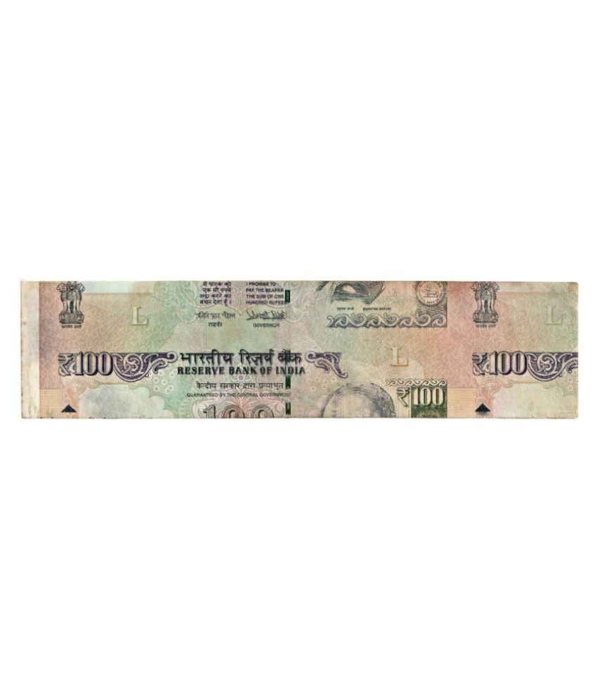     			{ERROR} - 100 RUPEES MAHATMA GANDHI ISSUE SIGNED BY URJIT R PATEL REPUBLIC INDIA PACK OF 1