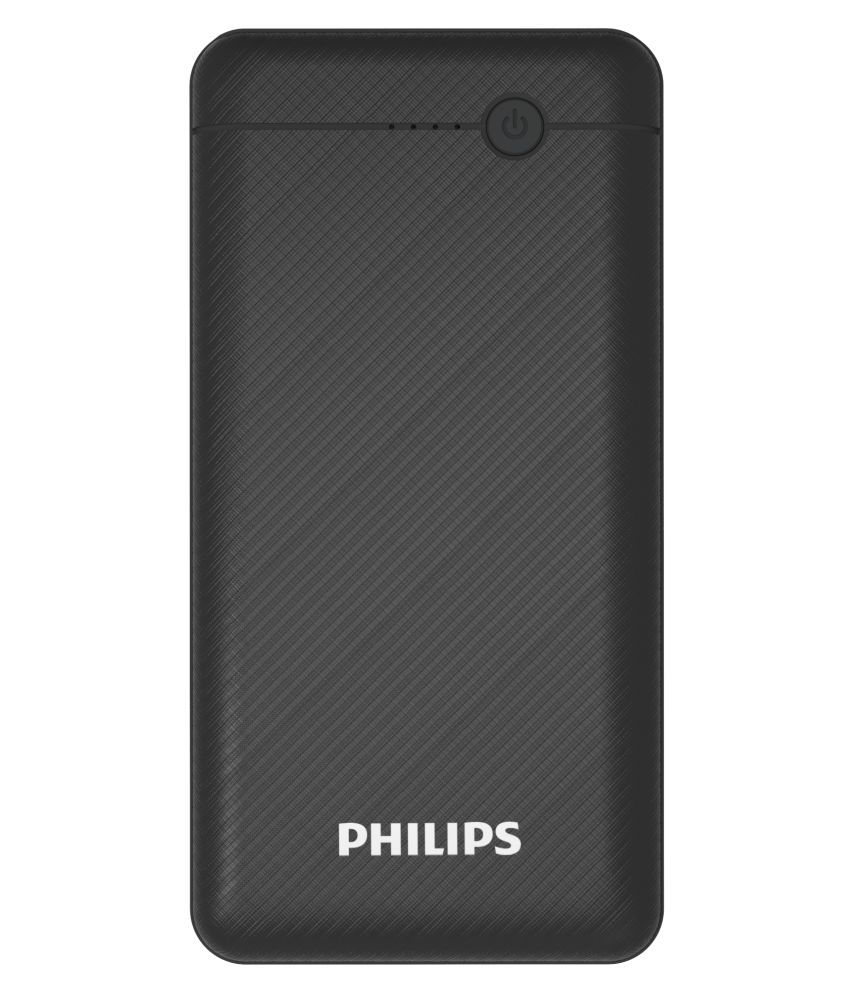 Philips DLP1710-CB 10000 -mAh Li-Polymer Power Bank Black