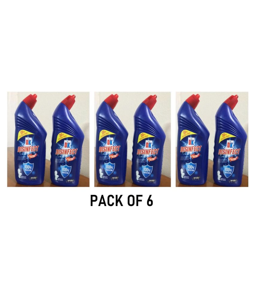     			DK DISINFECT TOILET CLEANER 650 ML (PACK OF 6)