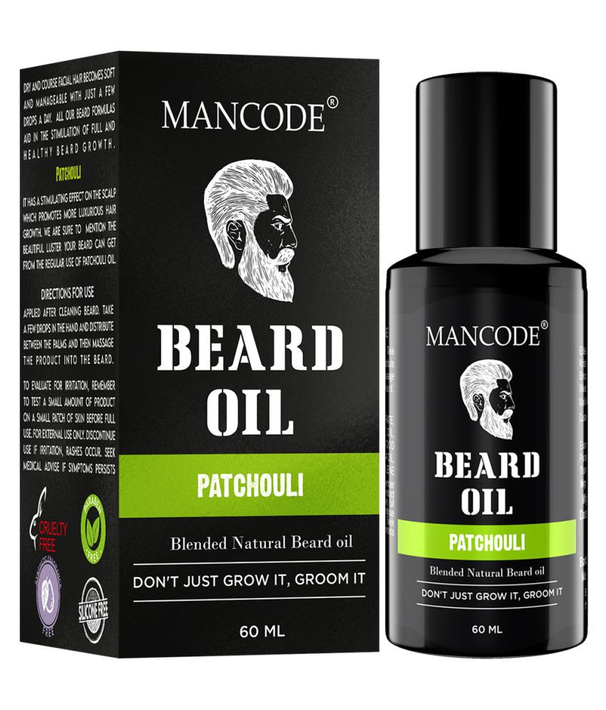 Mancode Patchouli Beard Oil 60 ml Pack of 1