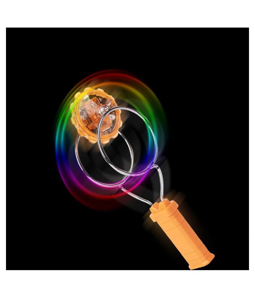 Varni Enterprise Magnetic Gyroscope Toy LED Colour Changing Kinetic Spinning Top Magnetic Spinner