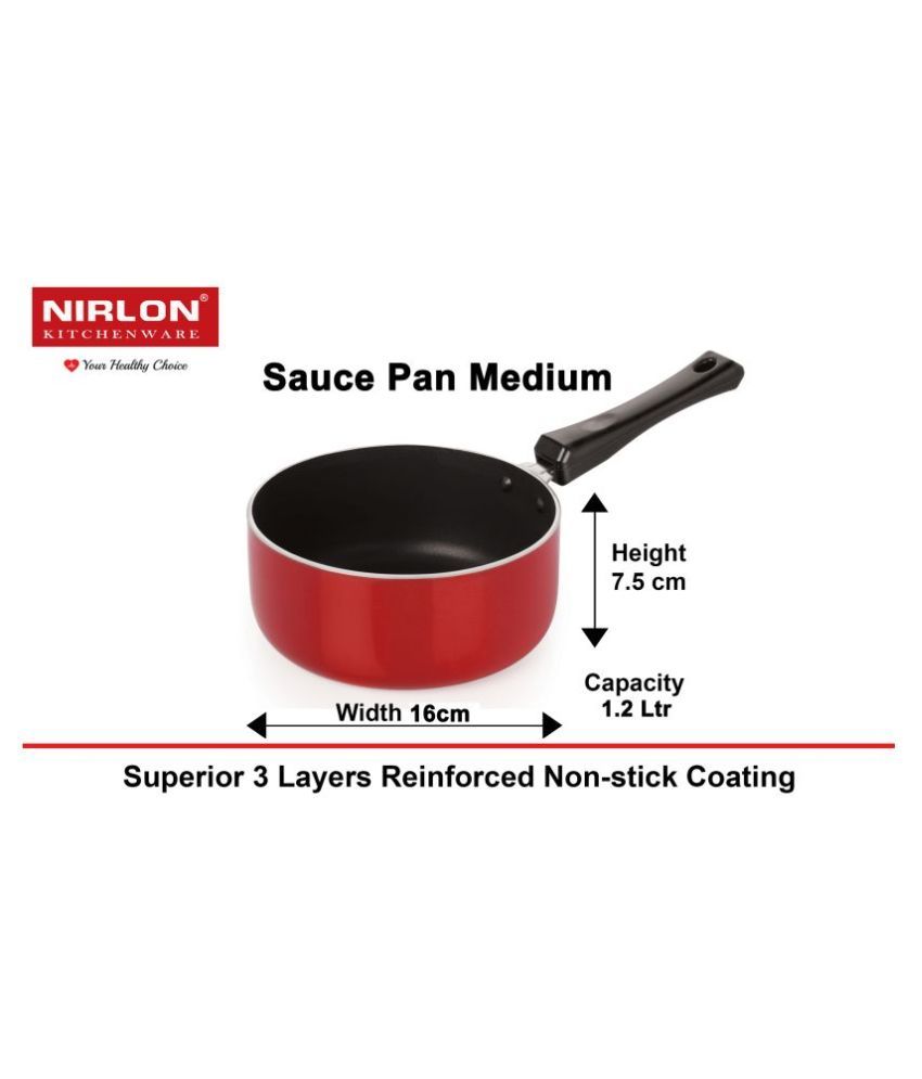 Nirlon Kitchenware Classic Range 4 Piece Cookware Set Buy Online at