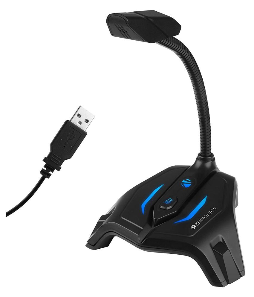 Zebronics Zeb-Klarity USB Gaming Mic for Recording / Streaming