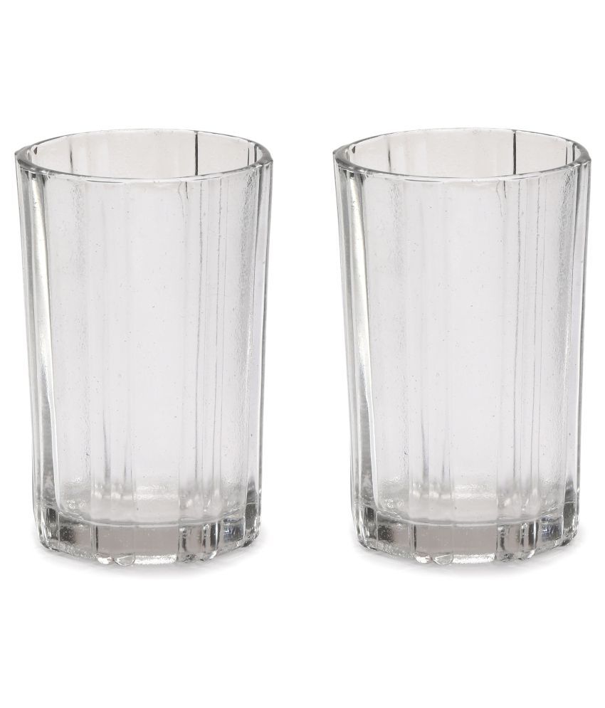     			Somil Water/Juice  Glasses Set,  280 ML - (Pack Of 2)