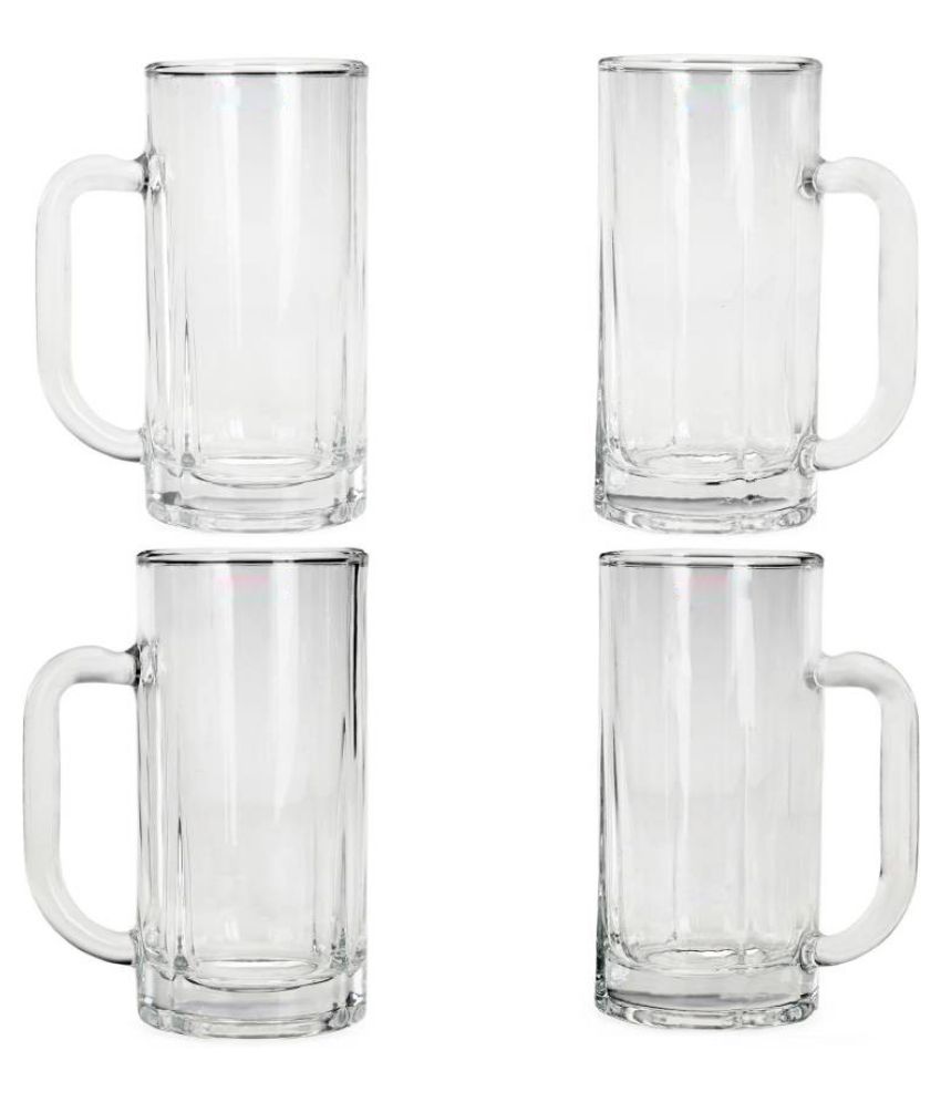     			Somil Beer Mug Glasses Set,  300 ML - (Pack Of 4)