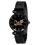 EMPERO - Black Metal Analog Womens Watch