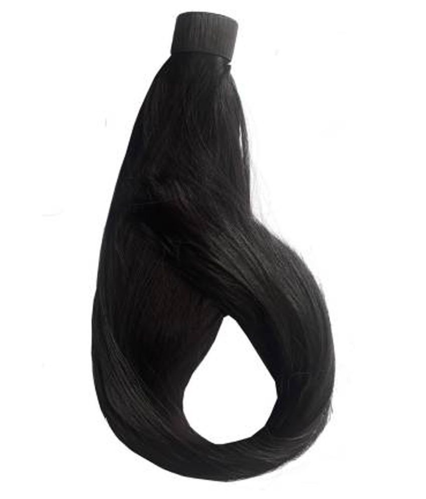 ASG Straight Clip In Hair Extension 24 Inch Ponytail